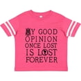 thumbnail image 3 of Inktastic Jane Austen Good Opinion Quote Girls Toddler T-Shirt, 3 of 5