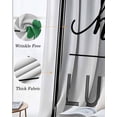 thumbnail image 6 of Happy St. Patrick's Day Blackout Curtains 90 Inch Length 2 Panels Set for Living Room Bedroom, Hello Lucky Shamrock Grass Privacy Window Treatment Thermal Insulated Black Out Drapes 52"x90", 6 of 8