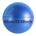 thumbnail image 2 of 65cm Nylon Yoga Strap for Fitness Home Gym Stretching Mobility Training - Durable Lightweight Exercise Accessory for Flexibility and Strength, 2 of 3