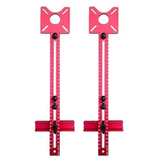 POWERTEC Router Bit Guard With Dust Port & Featherboards - Full Kit For Safer Woodworking