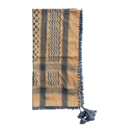 Palestinian Scarf - MuslimClothing® Dark Brown & White Keffiyeh Men's Muslim Arafat Scarf Shawl Turban Sorban Shawl Turban Sorban