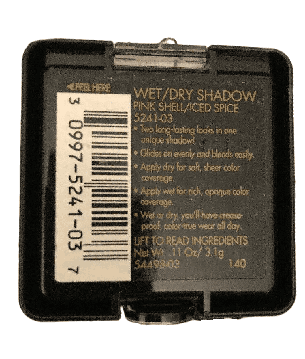5 Pack Revlon Wet Dry Shadow Pink Shell/Iced Spice