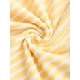 thumbnail image 5 of Light Yellow Halter Neck Knit Bodycon Maxi Dress With Striped Texture, 5 of 7