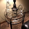 thumbnail image 3 of Fab Glass and Mirror 24" Clear Round 1/2" Inch Thick Tempered Ogee Edge Polish Glass Table Top,, 3 of 5