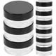 thumbnail image 4 of 20 botellas de crema redondas de 5 g, botella de viaje vacía y 4 hisopos (negro), 4 of 5