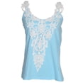 thumbnail image 2 of Camiseta de Mujer Macarena Ropa Interior de Chica de Moda para Dormir Azul 2XL 4XL 5XL, 2 of 8