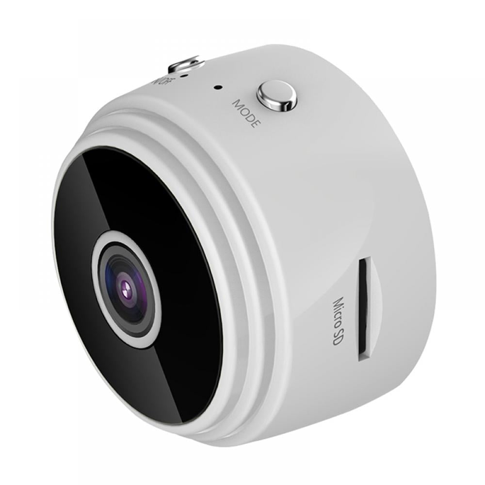 Spy Camera A9 64g Mini Wifi Nanny Cam Security Wireless Ip Night Vision White