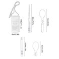 thumbnail image 4 of Palillos De Cuchara De Camping Cuchara Plegable Para Acampar, Palillos, Cubiertos Magnéticos Para Picnic, Utensilios De Viaje Para Senderismo, 4 of 8