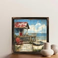 thumbnail image 6 of Coastal Beach House Decor Wooden Sign Wall Plaque - Vintage Art Decoration, Wall Decoration - Ideal Gift For Home Decoration, Living Room, Bathroom, Bedroom, Garden, Dining, Bar, Cafe, Festival Par, 6 of 7