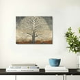 thumbnail image 2 of ARISTURING  Tree Of Life Canvas Wall Art Painted Grey White Beige Paintings Modern Abstract Forest Pictures Artwork for Living Room Bedroom Office Decoration 16x12inch, 2 of 6