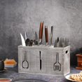 thumbnail image 5 of Organizador de Cubiertos de Madera RúStica, Soporte para Utensilios de Cocina de 3 Secciones, Caja de Almacenamiento para Encimera de CuberteríA de Cocina de Granja, 5 of 5