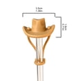 thumbnail image 6 of KGJQ 2Pcs Silicone Straw Cover, 8mm Wide Mouth Straw Cap for 30/40oz Tumbler, Cowboy Hat Shape Dustproof Plugs, Cute Drinking Straw Topper Accessories, 6 of 8