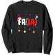 thumbnail image 1 of Sudadera divertida para profesor de matemáticas de Navidad Fa La8 ecuaciones Fa La La, 1 of 5