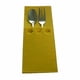 thumbnail image 4 of Portacubiertos vintage, vajilla natural para despedida de soltera, fiesta de Navidad Amarillo, 4 of 8