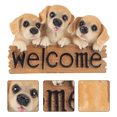 thumbnail image 2 of 1Pc Imitation Dog Pattern Decor Animal Resin Craft Lovely Puppy Dog Ornament, 2 of 5
