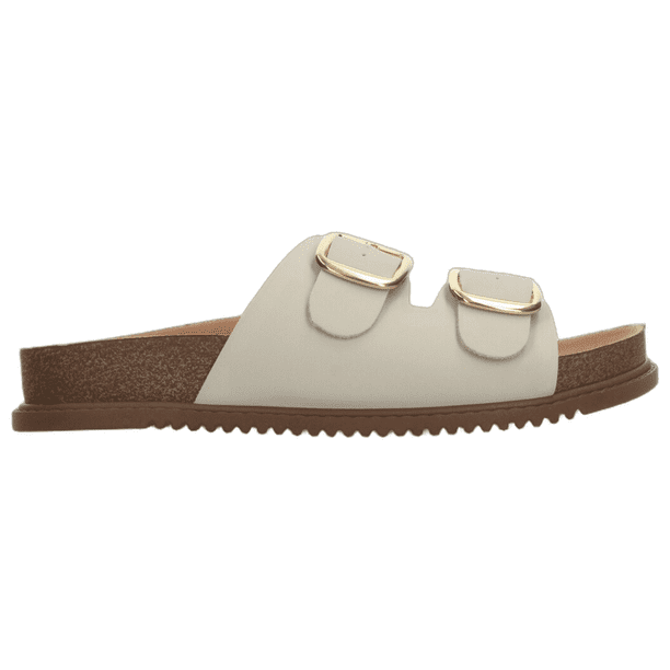 Sandalia Beira Rio Mujer Blanco Slide Casual blanco 23.5