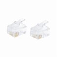 thumbnail image 4 of 100 Pcs Câble Modulaire RJ12 6P6C pour Connecteurs de Téléphone Prises en Cristal Autres, 4 of 5