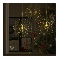 Outdoor Christmas Firecrack Lights 10pcs Warm White 7.9" 1400LEDs
