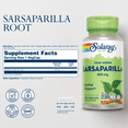 thumbnail image 2 of SOLARAY Sarsaparilla Root, Veg Cap (Btl-Plastic) 450mg 100ct, 2 of 6