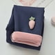 thumbnail image 5 of Mallas Para Niños Medias Para Bebés Otoño Invierno Niñas Hongos Bordado Lateral Mallas Para Gatos Pantalones Recortados Azul Marino Odeerbi  LM103-2434, 5 of 5