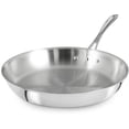 thumbnail image 3 of Calphalon 1767730 12 inch Tri-Ply Stainless Steel Omelet Pan, 3 of 6