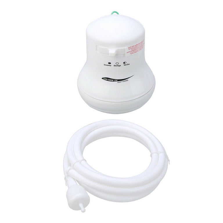 Automatic Instant Electric Shower Head 5400W 110V Instant Water Heater  5.7ft Hose Bracket, 25A - Walmart.com