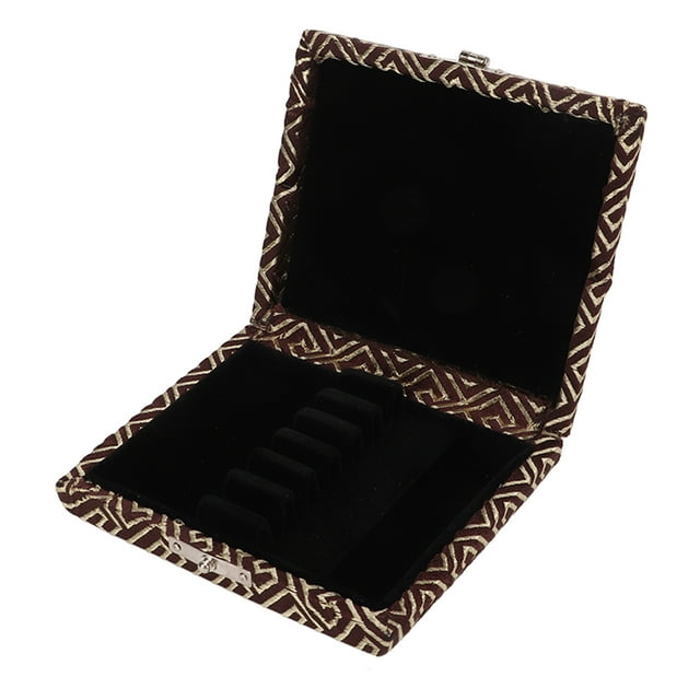 Oboe Reed Case, Oboes Reeds Box Forro De Tela Suave De Madera Para Instrumento