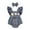 Light Blue, variant on Zanarzt Baby Romper Baby Girl Bodysuit Sleeveless Romper One Piece Jumpsuit with Headband Summer Clothes Set Navy,0-3 Months
