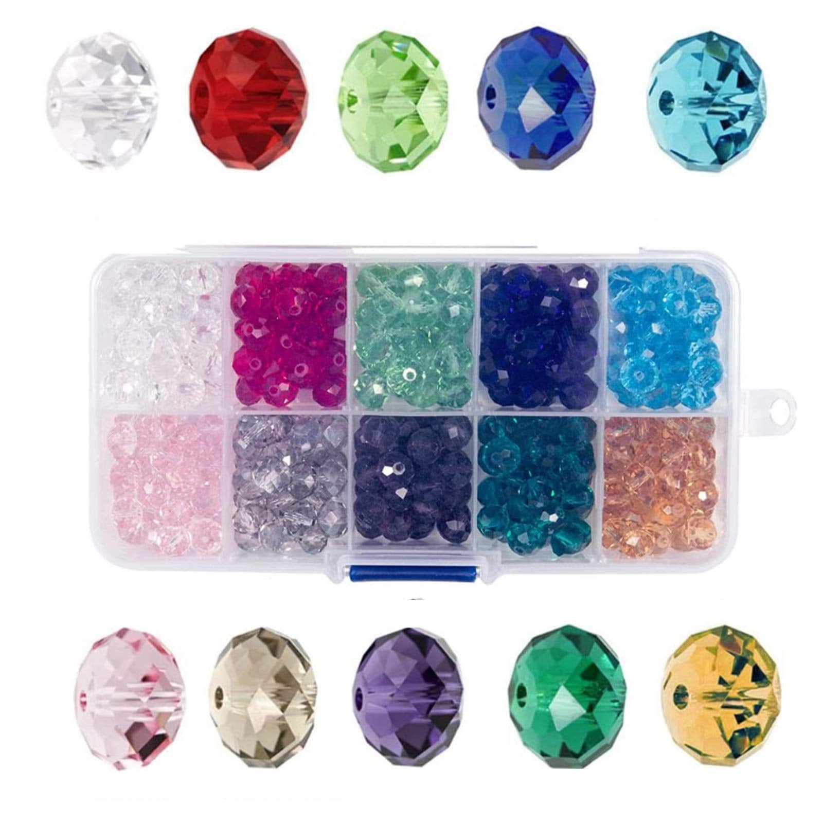 Wholesale Crystal Glass Rondelle Faceted Loose Spacer Beads 6mm 8mm U Pick Wholesale Crystal Glass Rondelle Faceted Loose Spacer Beads 6mm 8mm U Pick