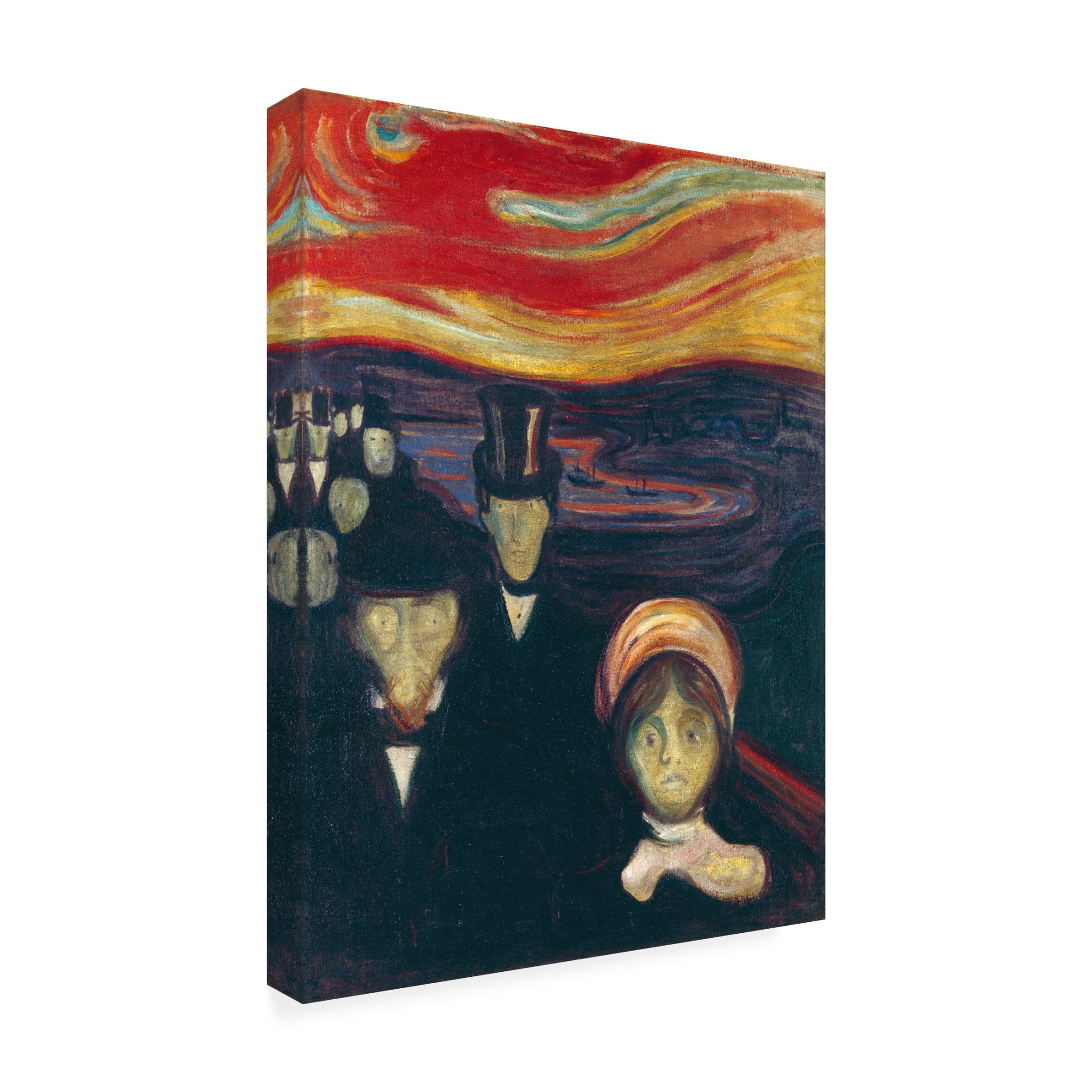 Trademark Fine Art Pictufy Anxiety Canvas Wall Art