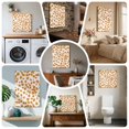 thumbnail image 6 of Ships Next Day Canvas Wall Art 8"x8", Fall Wood Framed Canvas Print Painting, Thanksgiving Watercolor Orange Green Maple Leaf Ready to Hang Small Picture Wall Decor for Home Bathroom Nursery Kitchen, 6 of 9