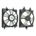 thumbnail image 2 of Brock Replacement 2 Piece Set Radiator & A/C Condenser Cooling Fans with Motors Compatible with 04-08 TL 19020-P8F-A01 38615-RDA-A00, 2 of 4