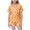 a36-Orange, variant on KPOPLK Halloween Pajamas for Girl Teen Satin Silk Pjs Short Sleeve Button Down Shirt and Shorts Set Sleepwear,Size 2-3 Years