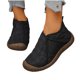 thumbnail image 5 of Xucatan Women's Puffy Low Booties, Slip On Winter Snow Boots with Fleece Lining & Memory Foam, Lightweight Warm Indoor Outdoor Shoes Gift, 5 of 8