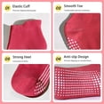 thumbnail image 5 of GENTABY 16 Pairs Toddler Grip Socks for Boys Girls Non Slip Ankle Grippy Socks for Baby Infant Kids Aged 1-7T, 5 of 6