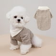 thumbnail image 4 of Pet Sweater, Winter Cute Plush Pet Vest - Sleeveless Dog & Cat Clothing(L), 4 of 7