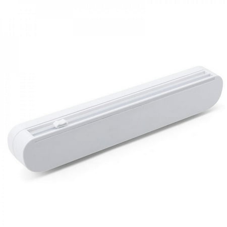 

[CLEARANCE PRICE]Suction Cup Type Plastic Wrap Cutter Household Divider Adjustable Storage Cutting Box