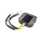 thumbnail image 3 of Rectificador De Regulador De Voltaje Rectificador De Onda Completa Trifásico Negro Para Motocicleta Transformador De Voltaje De Reemplazo De Alta Confiabilidad Para Honda Vf1100S Vt700C Cx500Tc Cateissary VI002769-00, 3 of 7