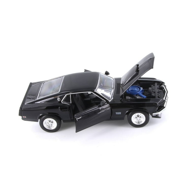 1/24 1969 Ford Mustang Boss 429 （カスタム品） 1/24 Welly FX 1969 Ford Mustang Boss 429 (Black) Diecast Car