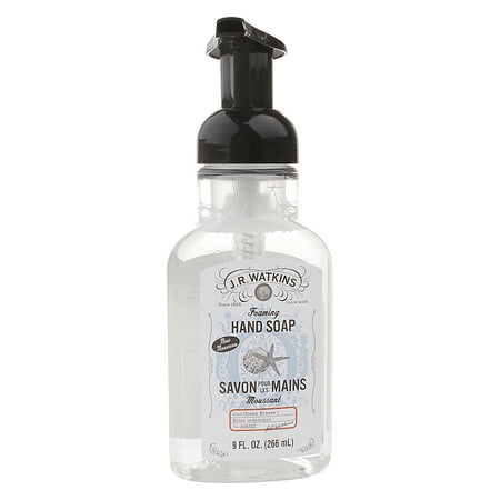 J.R. Watkins Foaming Hand Soap, Ocean Breeze, 9 Oz Pump