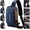 Blue With Brown, variant on New Carbon Fiber Streamline Anti-Theft Sling Bag, Waterproof USB Charging Sport Sling Anti Theft Shoulder Backpack