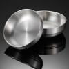 thumbnail image 4 of Double Wall Stainless Steel Insulated Dinnerware Bowls, Reusable BPA Free Dishwasher Safe Metal, 4 of 8