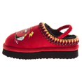 thumbnail image 2 of Disney Cars Snow Slippers Lightning Mcqueen Boots Faux Fur Winter Mules Cozy Warm House Shoes (Toddler Little Kids), Red, Size: 7 8, 2 of 6