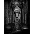 thumbnail image 2 of Carson, Brian 15x18 Gold Ornate Wood Framed with Double Matting Museum Art Print Titled - Trinity College Chapel, 2 of 4