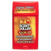 Wildlife Research Center, Scent Killer Gold, 2.25 oz Hunting Scent Elimination Antiperspirant and Deodorant