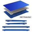 thumbnail image 6 of IBENZER Old Version (2010-2017 Release) MacBook Air 13 Inch Case (Models: A1466 / A1369), Plastic Hard Shell Case with Keyboard Cover & Screen Protector for Apple Mac Air 13, Royal Blue, W-A13-RBL+2, 6 of 10
