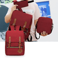 thumbnail image 2 of Mochilas Backpack Impermeable Puerto Usb Set 3pzs Vino Malubero Malu1322, 2 of 3