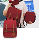 thumbnail image 2 of Mochilas Backpack Impermeable Puerto Usb Set 3pzs Vino Malubero Malu1322, 2 of 3