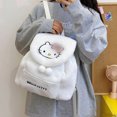 thumbnail image 4 of Wholesale 29cm Kawaii Hello my Kitties Sanrios Stuffed Backpack Kuromis y Melodies Soft PP Cotton Drawstring Hand Bags, 4 of 28