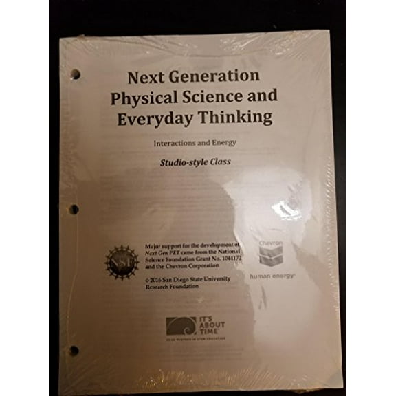 Pre-Owned Next Generation Physical Science and Everyday Thinking; Interactions and Energy Paperback